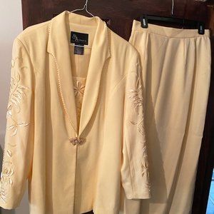 Matching skirt and jacket